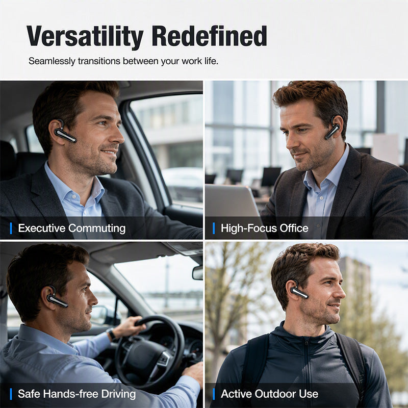 ⏳🔥TIDSBEGRÄNSAT 50% REA! ⏰🎧Vattentätt Bluetooth-headset för dagligt bruk🔊📶