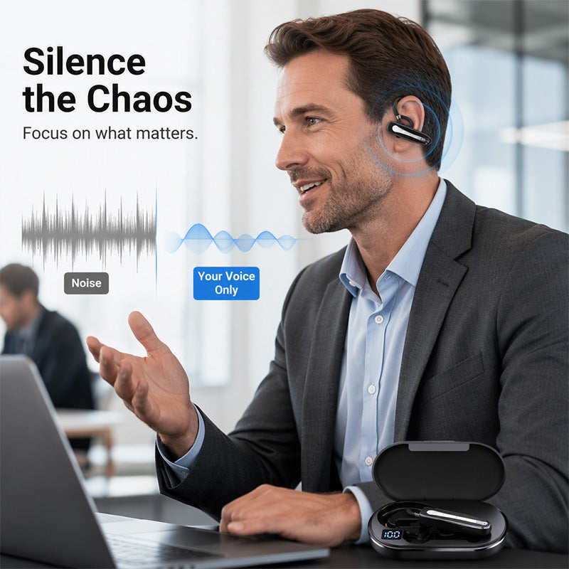 ⏳🔥TIDSBEGRÄNSAT 50% REA! ⏰🎧Vattentätt Bluetooth-headset för dagligt bruk🔊📶