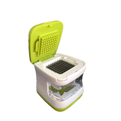 🧄 50 % rabatt ! Quick-Press vitlökshackare – Enkel hackning, rena händer! ✨ Med uppsamlingsbehållare, lätt att rengöra, 2 blad 🔪