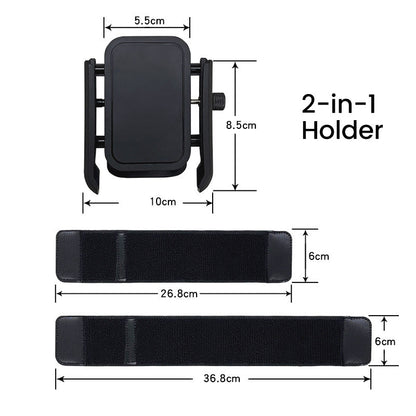 📱 BLIXTREA: 50% RABATT! 360° Roterbar Telefonhållare – 2-i-1 Handleds- & Armband för Handsfree Löpning och Leverans 💪✨