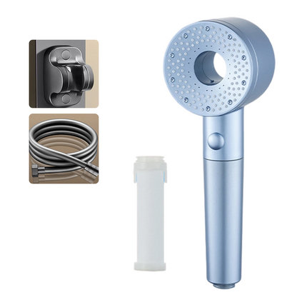 🔥 50 % Rabatt! 🚿 Högtrycksduschhuvud med filter – 5 strållägen, vattensparande handdusch