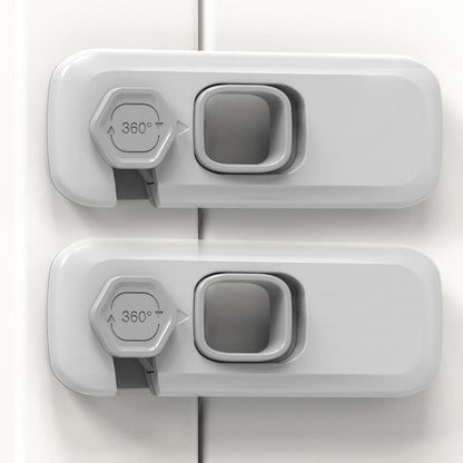 🔒 🎁Köp 1 få 1 gratis🔥🧒 Multifunktionella barnsäkra kylskåpslås – säkert, hållbart & lätt att använda – perfekt för kylskåp, skåp och lådor 🏠
