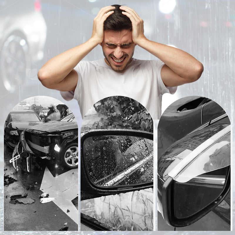 🚗 TIDSBEGRÄNSAT 50 % RABATT! 💧 2ST Regnskydd för sidospeglar – Flexibla, enkla att montera, snygga ✨