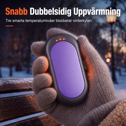 🧤 50 % RABATT NU! 🔥 Magnetisk delbar 2-i-1 handvärmare – mini, portabel & USB-laddning – perfekt för vinterkyla ❄️