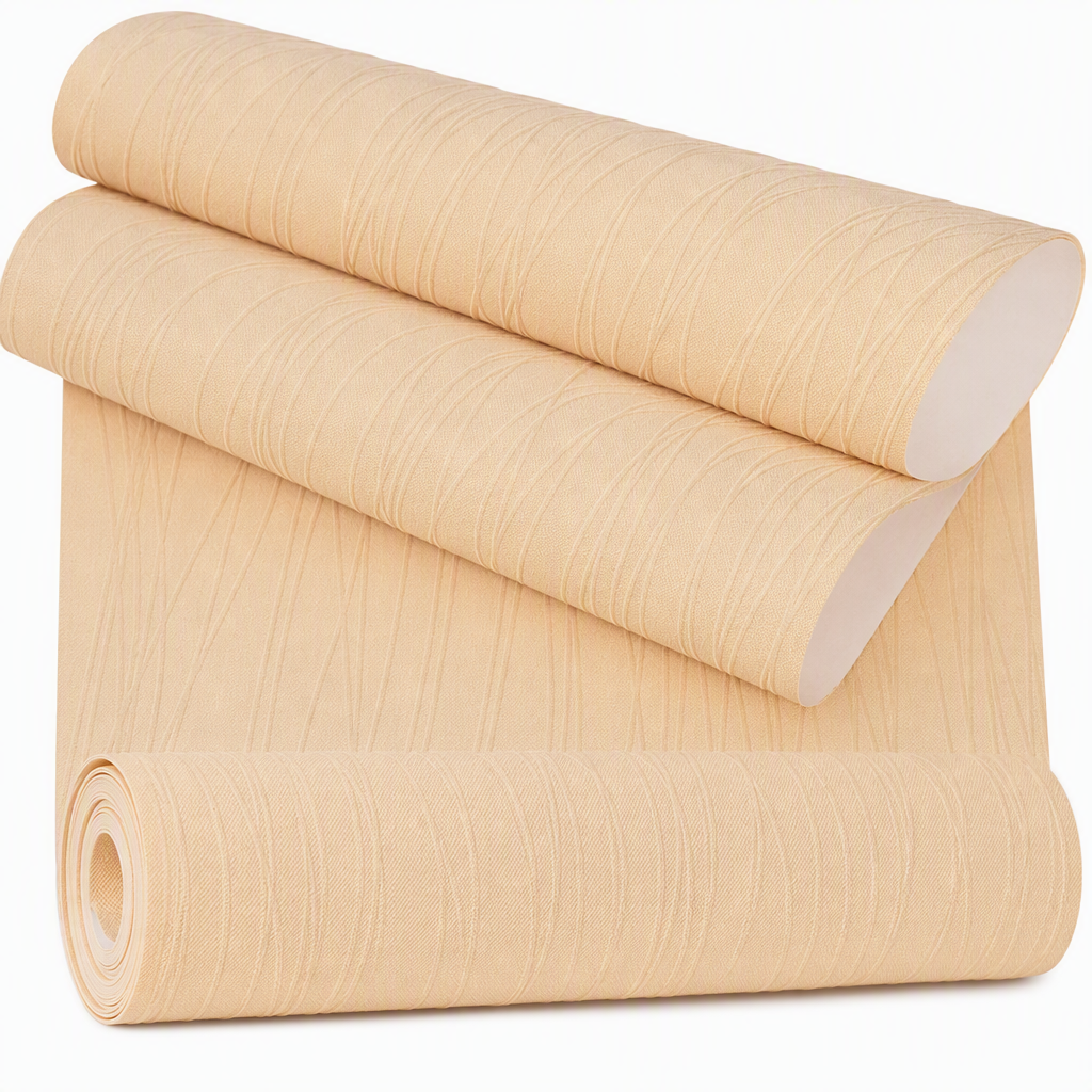 🏠 50% RABATT! 🎨 3D-strukturerad non-woven tapet – Förtjockad, självhäftande & för fondväggar ✨