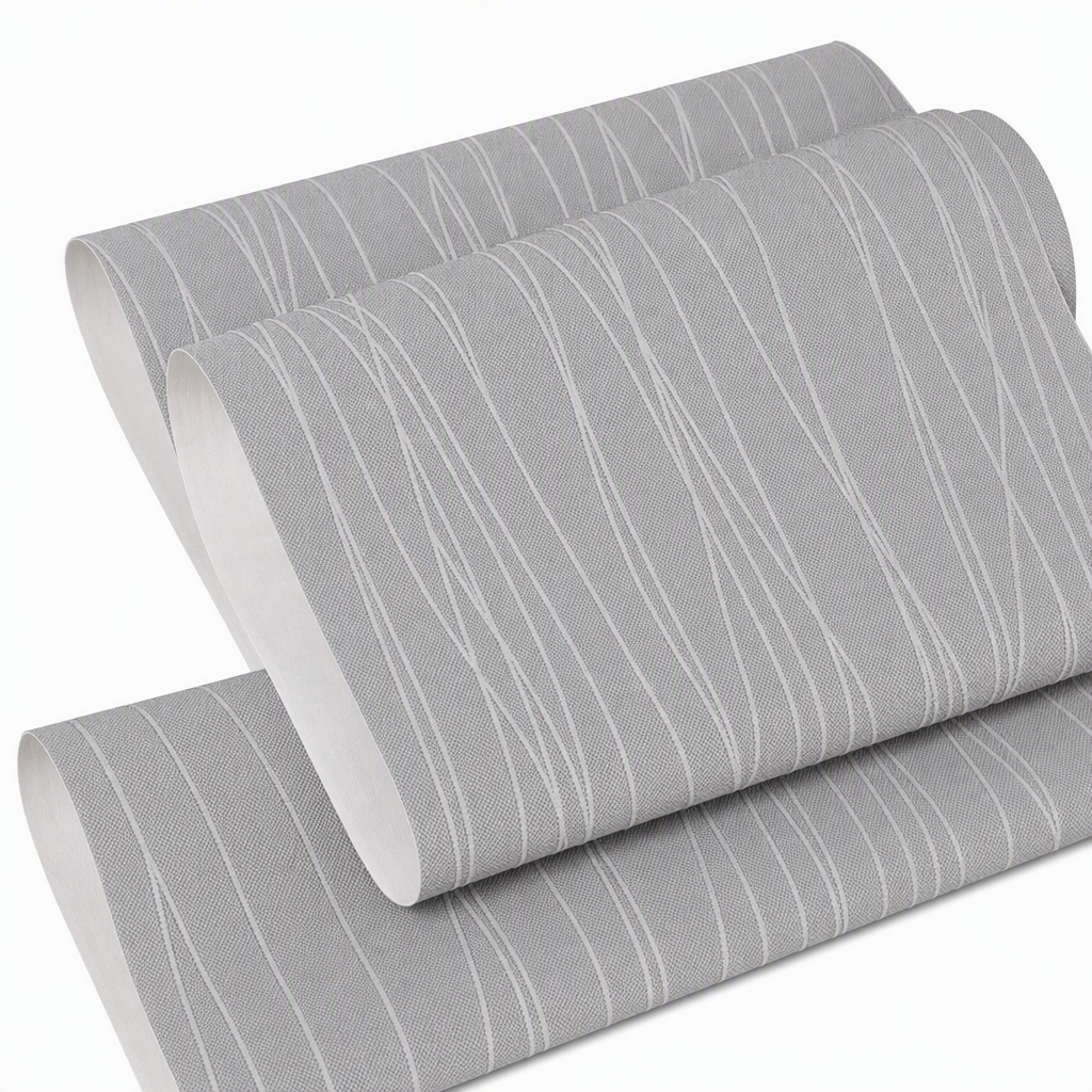 🏠 50% RABATT! 🎨 3D-strukturerad non-woven tapet – Förtjockad, självhäftande & för fondväggar ✨