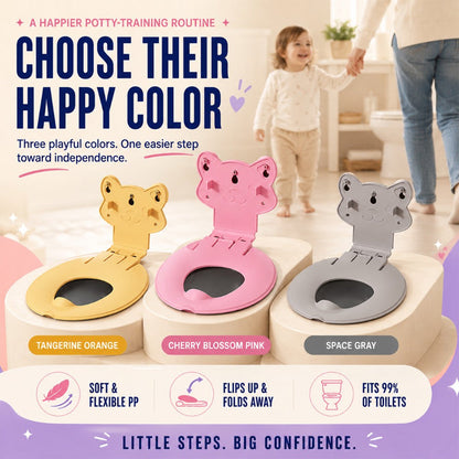 🚽 TIDSBEGRÄNSAT ERBJUDANDE: 50% RABATT! ✨ Halkfri Toalettsits för Barn – Bekväm Tecknad Potträningshjälp 👶