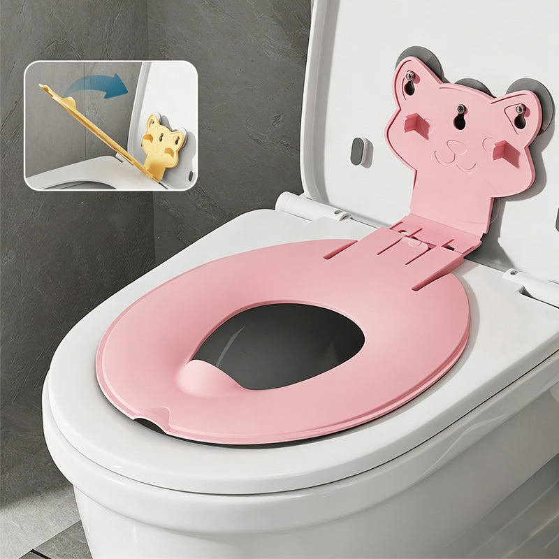 🚽 TIDSBEGRÄNSAT ERBJUDANDE: 50% RABATT! ✨ Halkfri Toalettsits för Barn – Bekväm Tecknad Potträningshjälp 👶