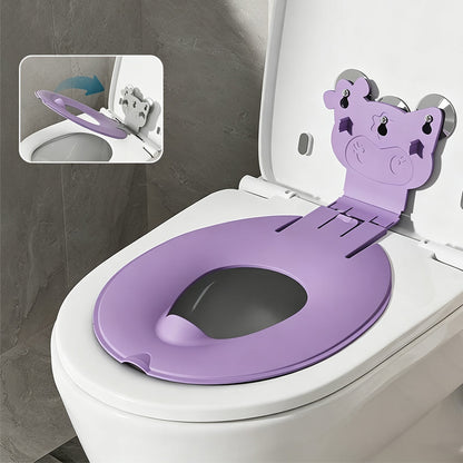 🚽 TIDSBEGRÄNSAT ERBJUDANDE: 50% RABATT! ✨ Halkfri Toalettsits för Barn – Bekväm Tecknad Potträningshjälp 👶
