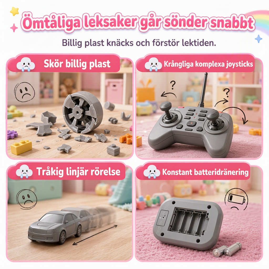 Enknapps-deformerbar fjärrstyrd bil, cyberpunk-spindel-enhörning, drifter-RC-pickup, leksaksgåva för pojkar och flickor