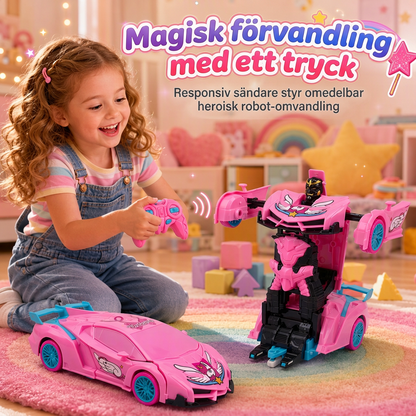 Enknapps-deformerbar fjärrstyrd bil, cyberpunk-spindel-enhörning, drifter-RC-pickup, leksaksgåva för pojkar och flickor