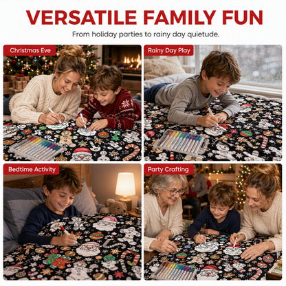 🎅Tidig julklapp – 50 % rabatt🎄🎨Färgläggningsfilt för hela familjen – för alla åldrar🎁Den perfekta presenten till familj och vänner