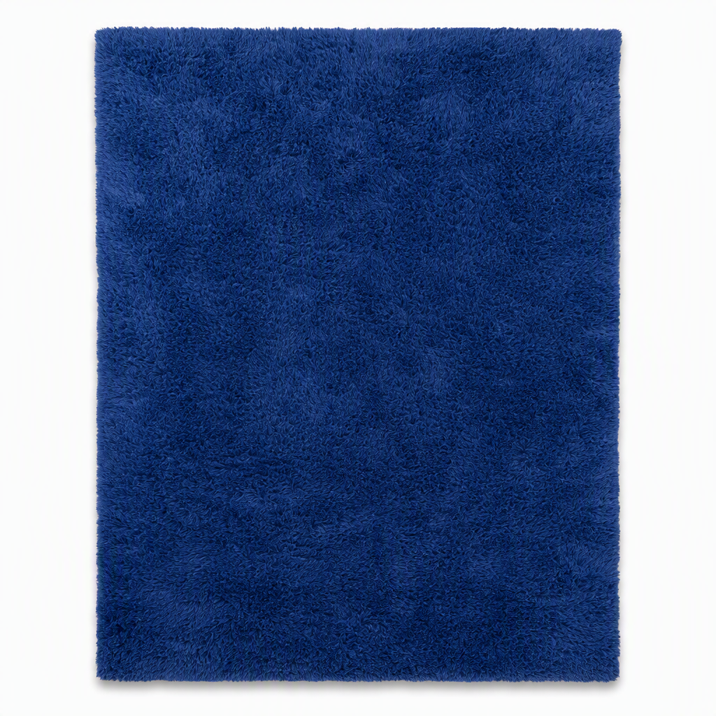 🛋️ 50 % RABATT! ✨ Tjock och mjuk luggmatta – exklusiv tie-dye-design med gradient, värmeisolerande vaddering och halkskydd – mysig komfort i varje rum 🏠