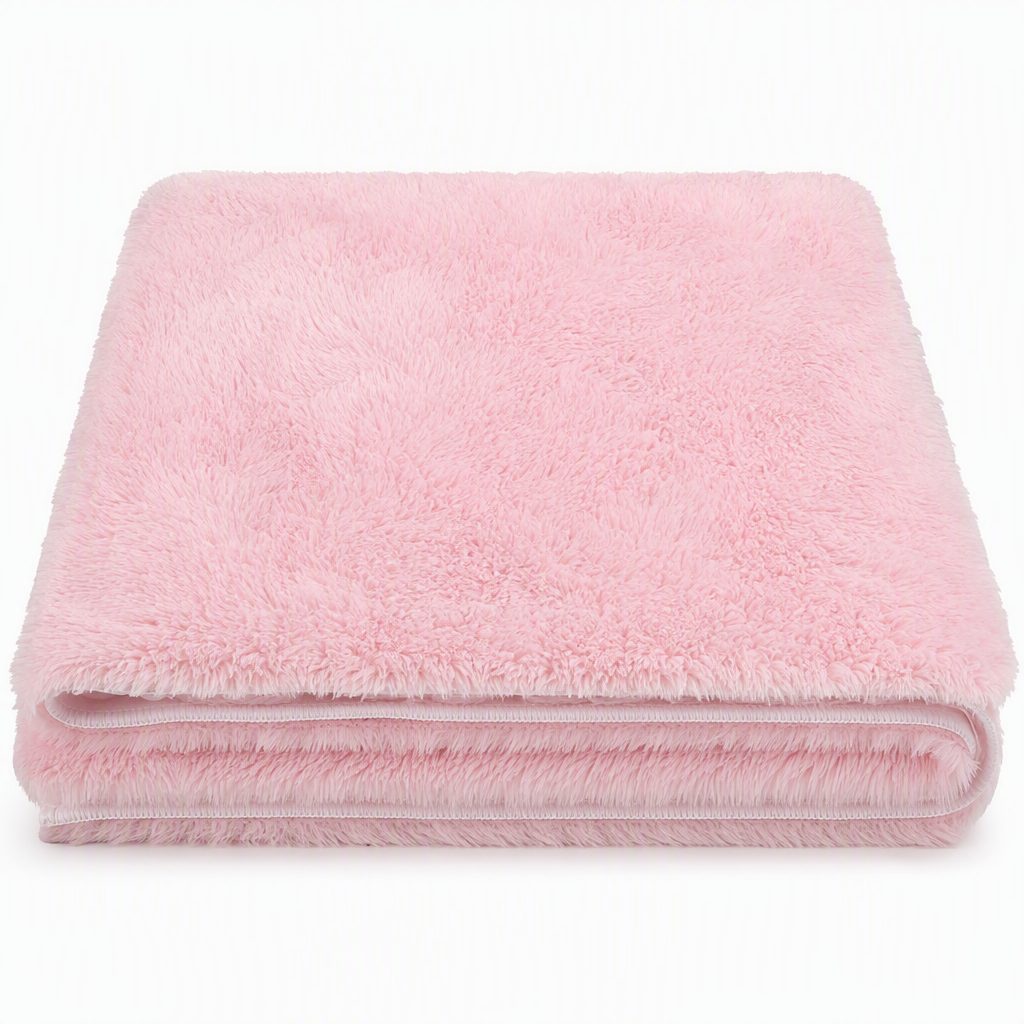 🛋️ 50 % RABATT! ✨ Tjock och mjuk luggmatta – exklusiv tie-dye-design med gradient, värmeisolerande vaddering och halkskydd – mysig komfort i varje rum 🏠