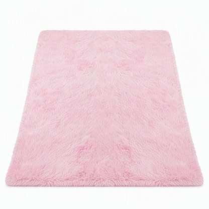 🛋️ 50 % RABATT! ✨ Tjock och mjuk luggmatta – exklusiv tie-dye-design med gradient, värmeisolerande vaddering och halkskydd – mysig komfort i varje rum 🏠