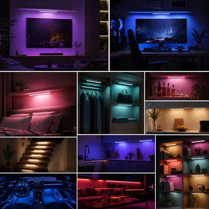 Magnetic Motion Sensor RGB LED Light