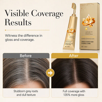 📢📢50% OFF !! ⏰Botanical Grey Coverage Hair Colour