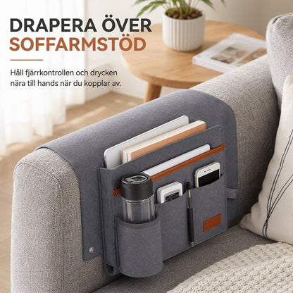 📢📢40 % RABATT !! ⏰Minimalistisk förvaringsficka i filt att hänga vid sängen, förvaringsväska för studenthem, 1-pack