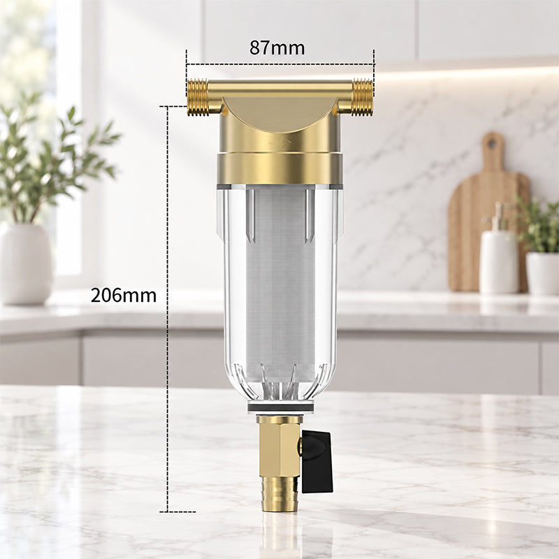 Sedimentförfilter för hela huset