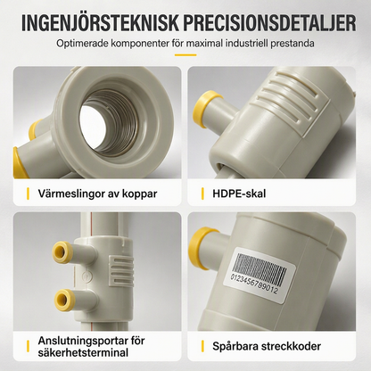🔧💧 50% RABATT⏰ Elektrofusionsreparationshylsa, hållbar rörkoppling för snabb reparation av rör