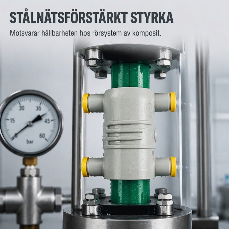 🔧💧 50% RABATT⏰ Elektrofusionsreparationshylsa, hållbar rörkoppling för snabb reparation av rör