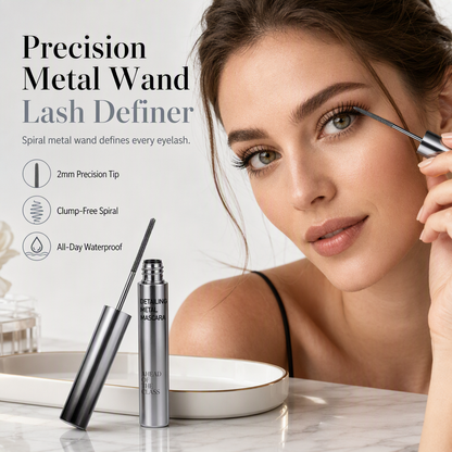 Vattenfast & Svettålig Mascara för Långvarig Längd och Böjning