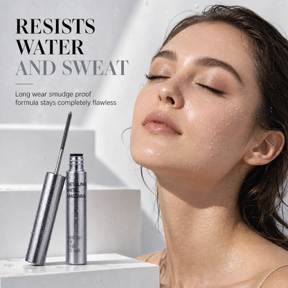 Vattenfast & Svettålig Mascara för Långvarig Längd och Böjning