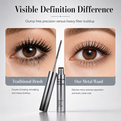 Vattenfast & Svettålig Mascara för Långvarig Längd och Böjning
