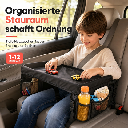 🚗 50% RABATT! 🎨 Kindertisch für die Autofahrt – Ergonomisch gepolstert & mit Rutschkante ✨