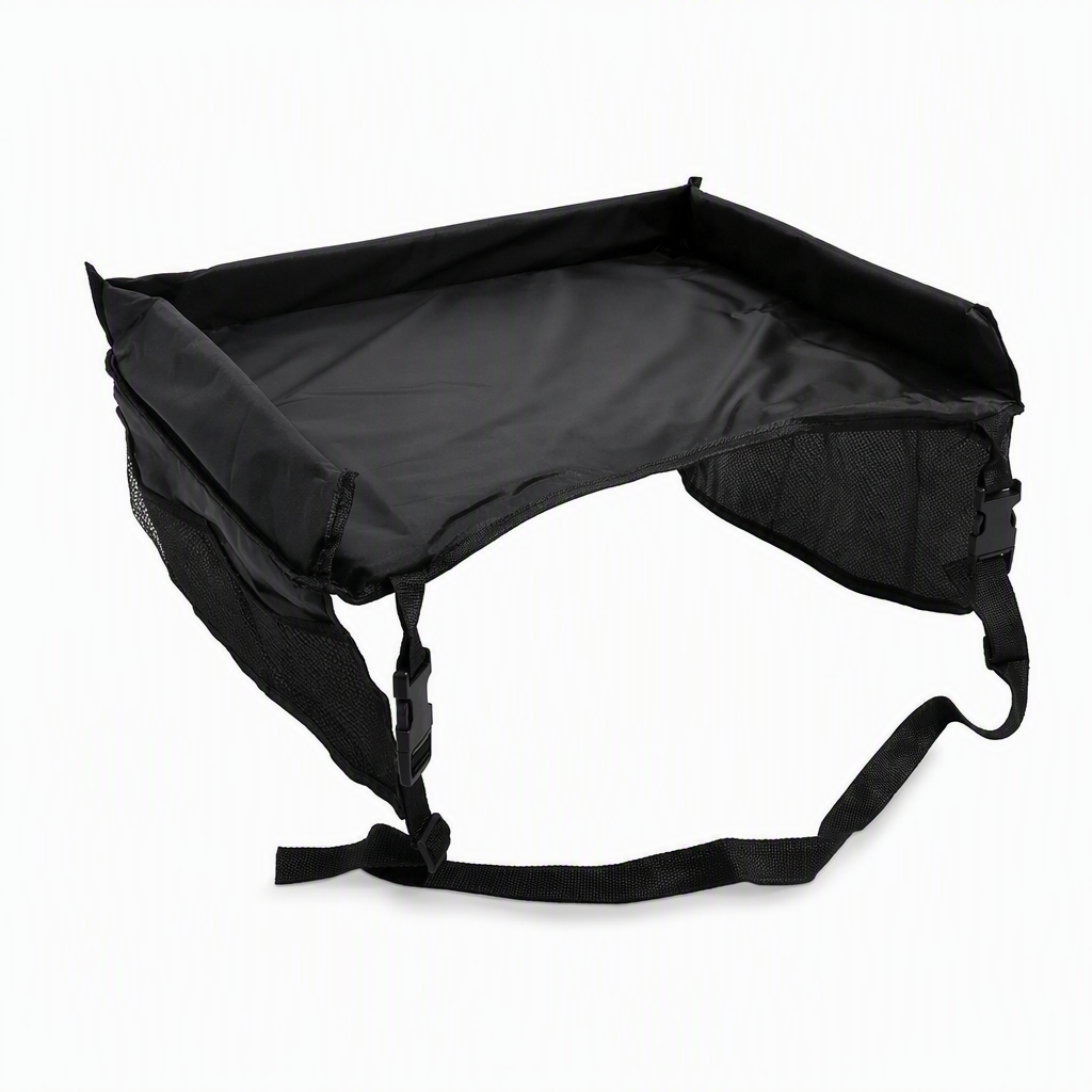 🚗 50% RABATT! 🎨 Barnbord för bilresan – Ergonomiskt vadderat & med kantskydd ✨
