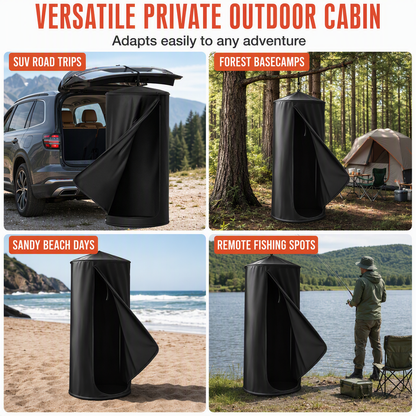 🏕️ TIDSBEGRÄNSAT 50 % RABATT 🚿 Portabelt duschtält för bilens baklucka – Snabb montering & avskildhet vid camping