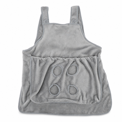 🐱 LIMITED-TIME 50% OFF 🥻 Pet Cuddling Apron — Leg Holes, Scratch-Resistant, Hands-Free Grooming