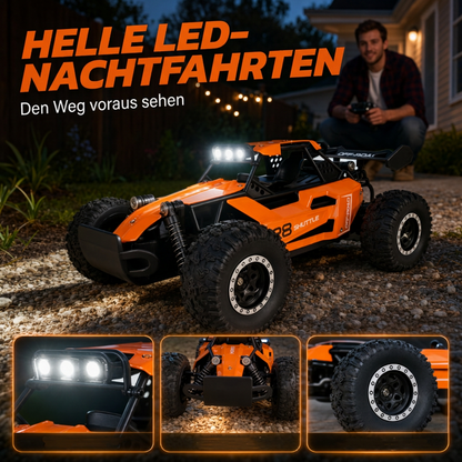 🔥50% RABATT NU! 🏎️ Fyrhjulsdriven RC‑bil, kraftfull terrängprestanda, rolig utomhuskörning 🚙✨