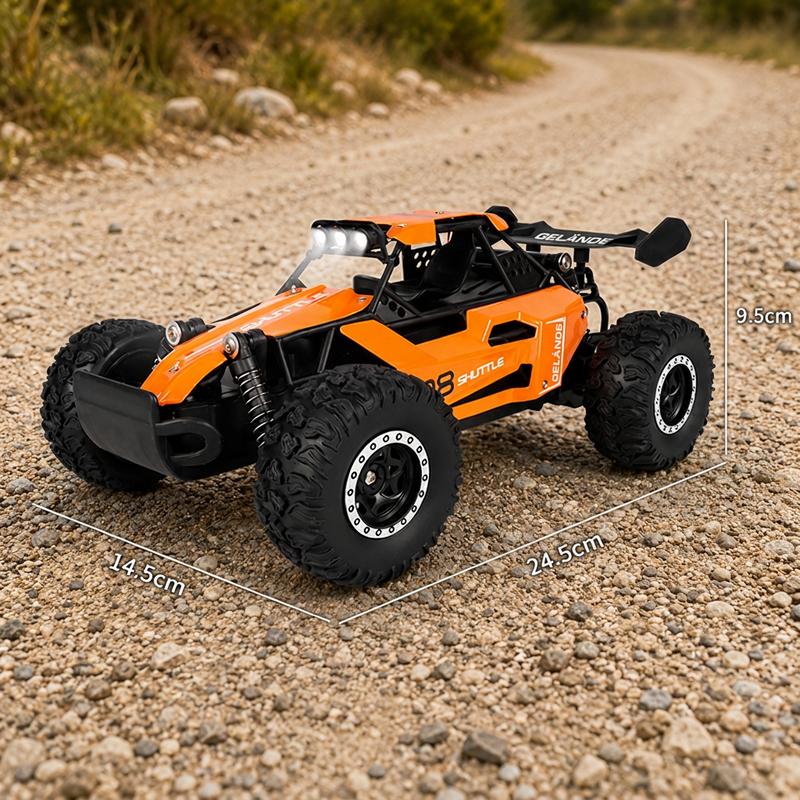 🔥50% RABATT NU! 🏎️ Fyrhjulsdriven RC‑bil, kraftfull terrängprestanda, rolig utomhuskörning 🚙✨