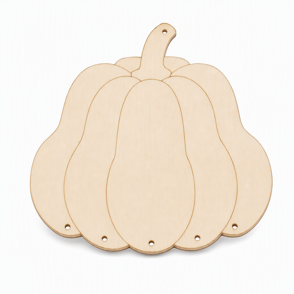 ✨🎃Köp 1, få 1 gratis🎁Halloween-DIY-kit i trä med pumpor
