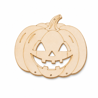 ✨🎃Köp 1, få 1 gratis🎁Halloween-DIY-kit i trä med pumpor