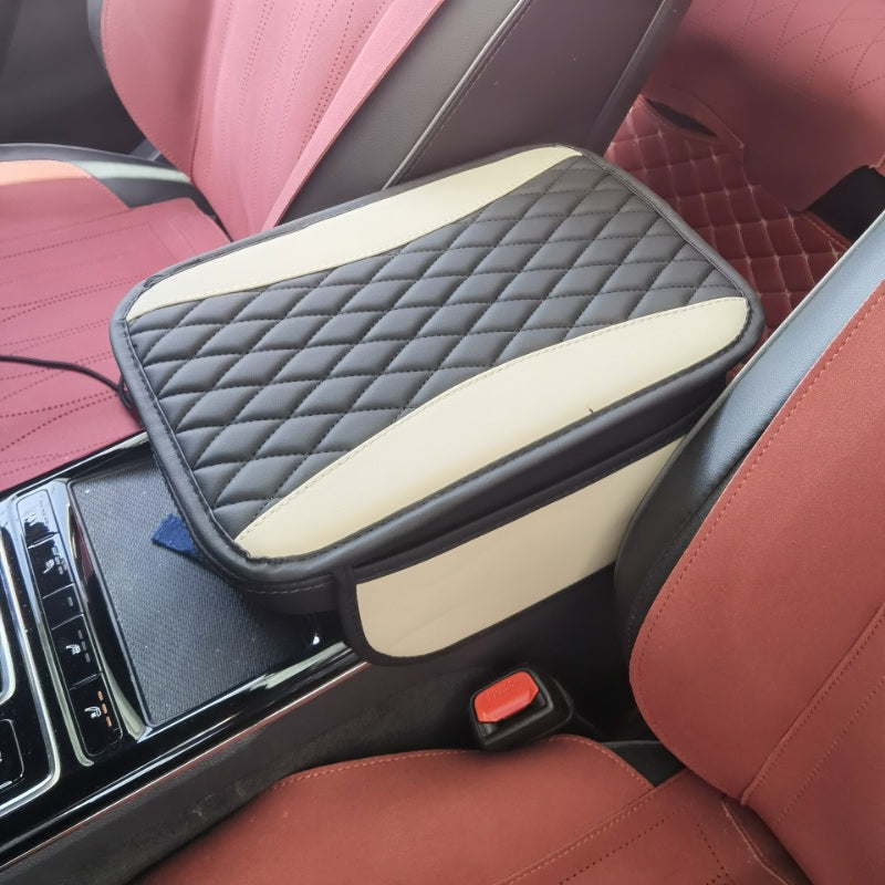🚗 Komfortabelt armstöd med grepp – Mjukt stöd för mittkonsolen & skönare körning ✨