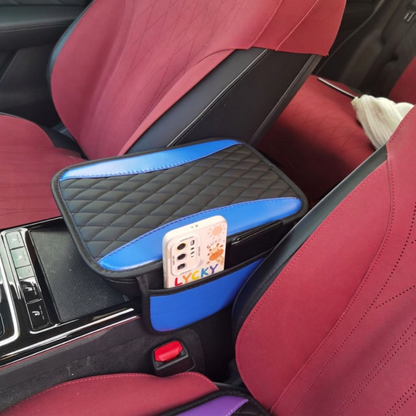 🚗 Komfortabelt armstöd med grepp – Mjukt stöd för mittkonsolen & skönare körning ✨