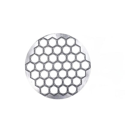 Slitstark 37-håls dumplingform i aluminium