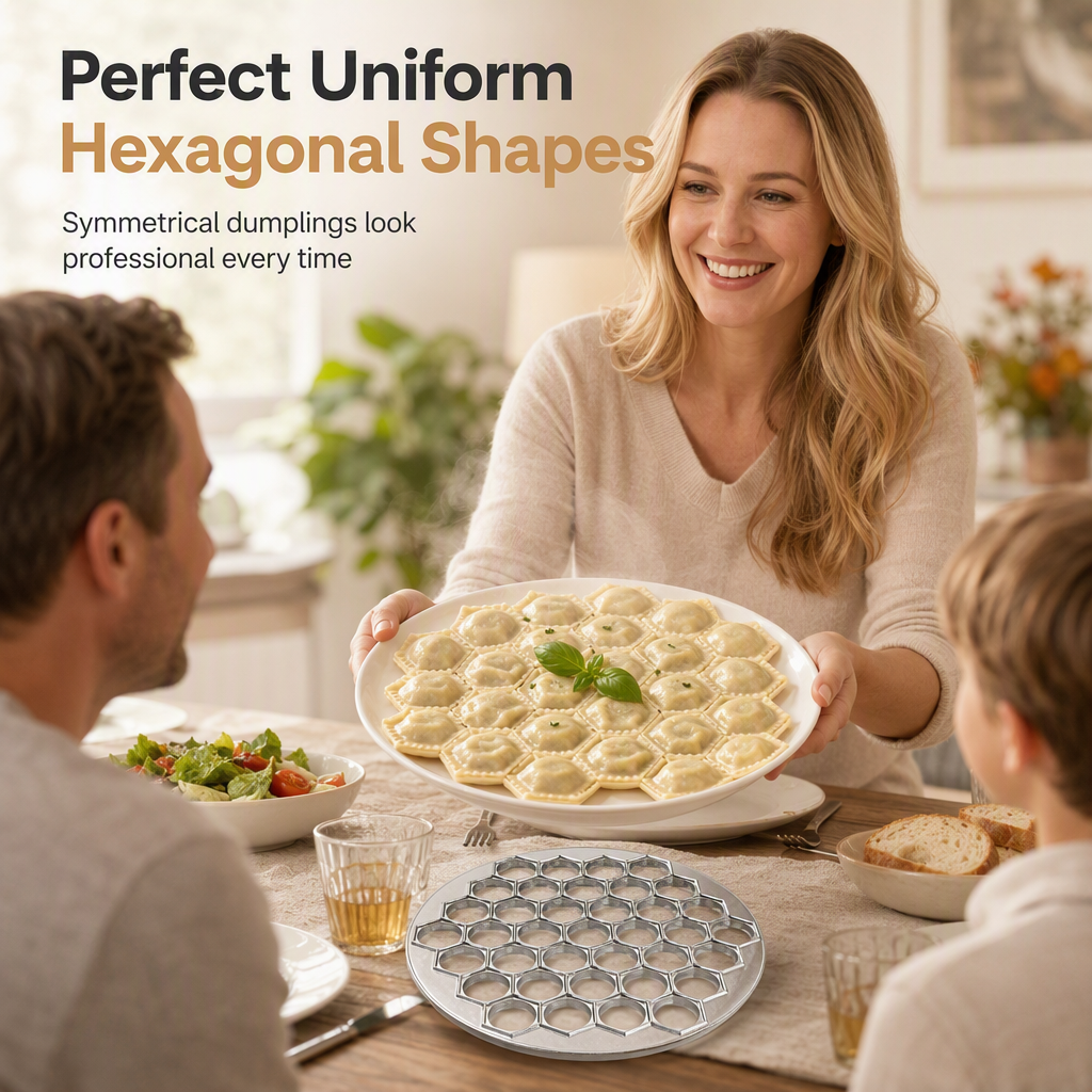 🔥🎁Nyhet 50 % RABATT🔥Dumplingform med 37 hål