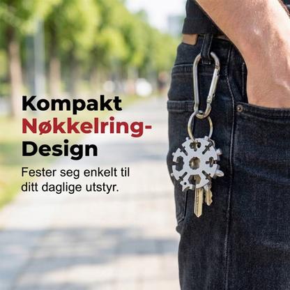 ⏳ Endast under en begränsad tid – 50 % RABATT ⏰20-i-1 snöflingeformat multiverktyg