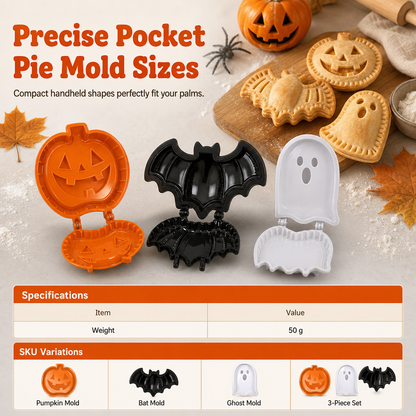 Halloween godisfat och snacksfat – pumpa-, spök- och fladdermusformade dekorativa fat i plast