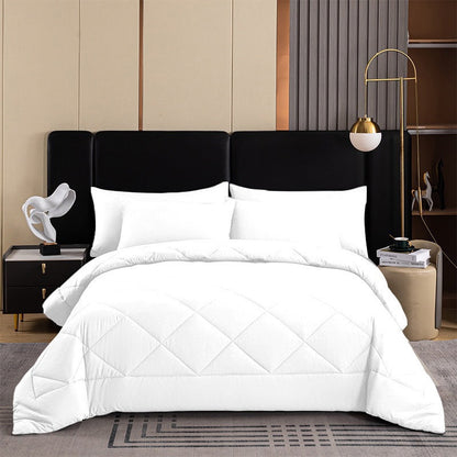 🛏️ 50% RABATT NU! ✨ 3-delat vadderat täckset med örngott – molnlik komfort, diamantkvistring & fukttålig mikrofiber – perfekt för alla säsonger 💤