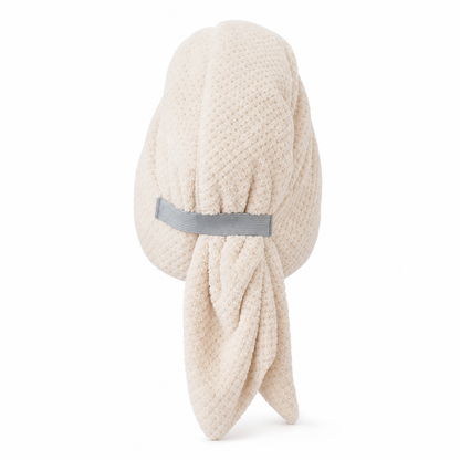 Handduk för hårttorkning i korallfleece för kvinnor, 60x100 cm, ananasnät, absorberande, snabbtorkande hårinpackning, turban