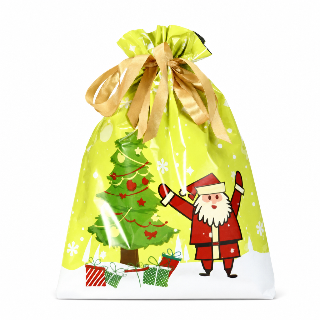 10-pack julklappspåsar med dragsko för godis