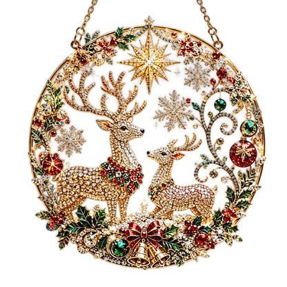 🎄✨ DIY-kit med pärlkonst för juldekorationer – diamant- och pärlkonst med glittrande ljusreflektioner 💎