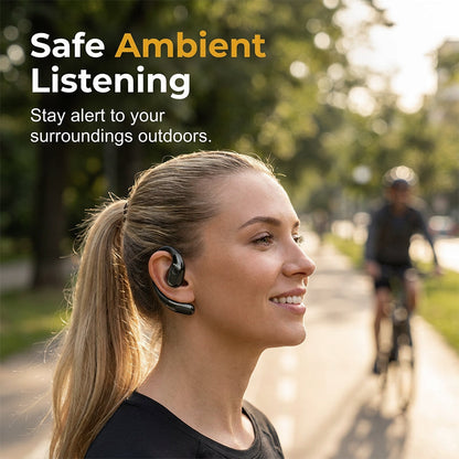 Trådlösa Bluetooth-hörlurar med öppen design