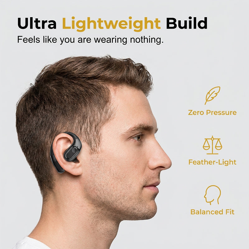 Trådlösa Bluetooth-hörlurar med öppen design