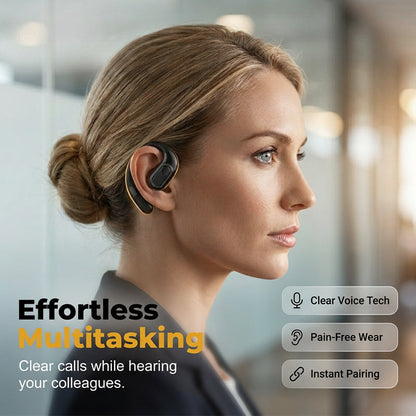 Trådlösa Bluetooth-hörlurar med öppen design