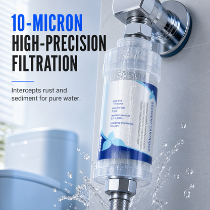 🚿 50 % RABATT! 💧 5-tums sedimentfilter med PP-bomull ✨